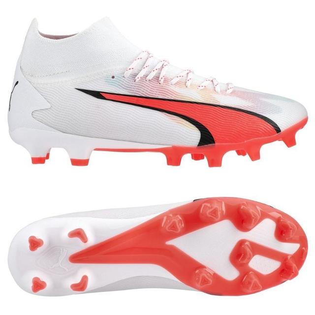 PUMA Ultra Pro Fg/ag Breakthrough - Hvit/sort/fire Orchid - ['Gress (Fg)', 'Kunstgress (Ag)'], størrelse 46½ on Productcaster.