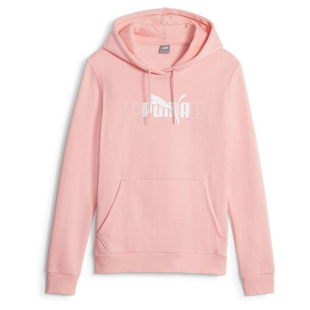 ESS+ LOGO LAB Hoodie FL Peach Smoothie - PUMA, storlek ['Small'] on Productcaster.