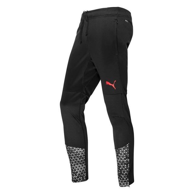 Milan Training Trousers - Black/medium Grey Heather/red - , size X-Small on Productcaster.