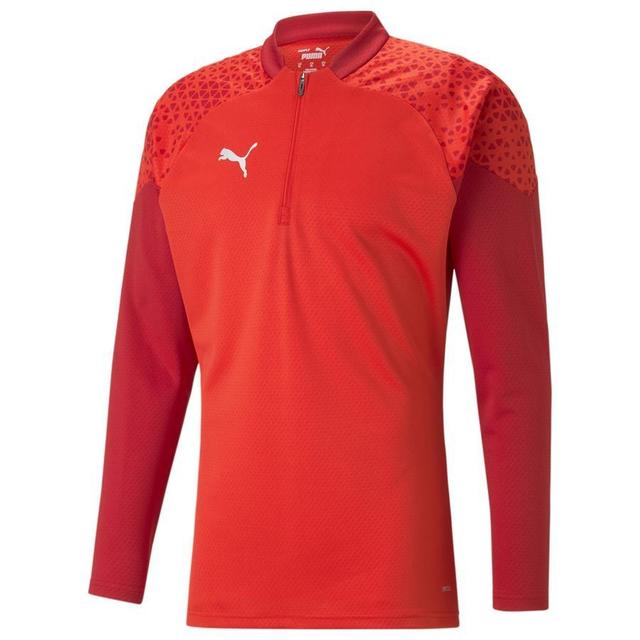 Teamcup Training 1/4 Zip Top PUMA Red, size Large on Productcaster.