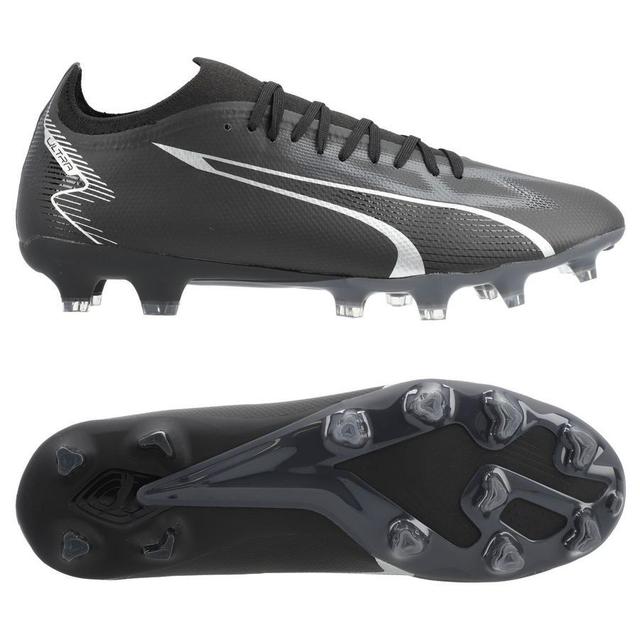 PUMA Ultra Match Fg/ag Eclipse - Black/asphalt, size 35½ on Productcaster.