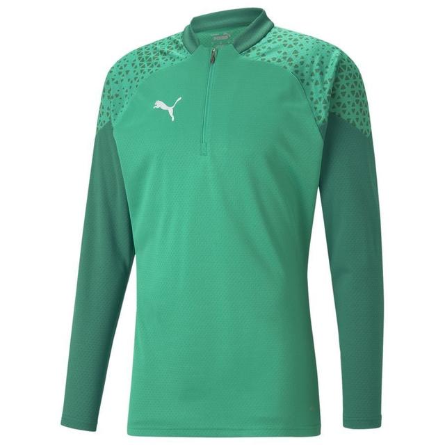 Teamcup Training 1/4 Zip Top Pepper Green - , size X-Small on Productcaster.