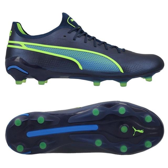 PUMA King Ultimate FG/AG Gear Up - Persian Blue/Grün/Ultra Blue Damen - ['Rasen (FG)', 'Kunstrasen (AG)'], Größe 38 on Productcaster.