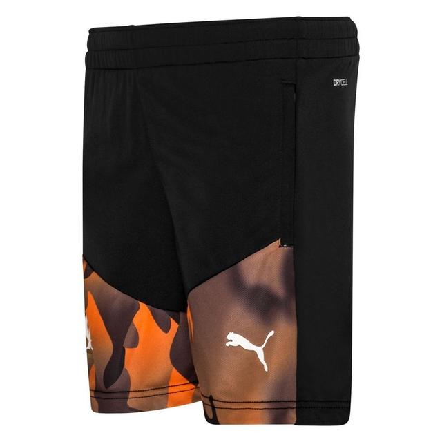 Marseille Training Shorts - Black/rickie Orange Kids - , size XL/176 cm on Productcaster.