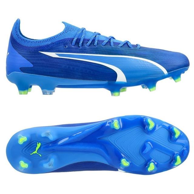 PUMA Ultra Ultimate FG/AG Gear Up - Ultra Blue/Weiß/Grün Damen, Größe 38 on Productcaster.