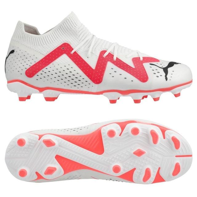 PUMA Future Match FG/AG Breakthrough - Weiß/Schwarz/Fire Orchid Kinder - Kunstrasen (AG) / Rasen (FG), Größe 28 on Productcaster.