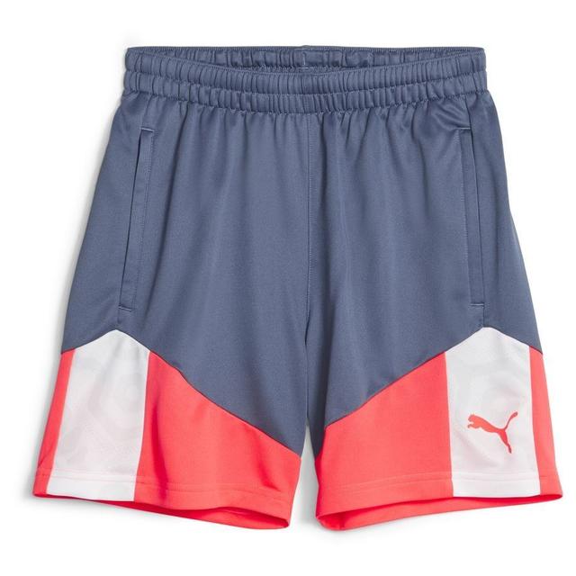 PUMA Training Shorts Individualcup - Blue/white/red Kids, size L/164 cm on Productcaster.