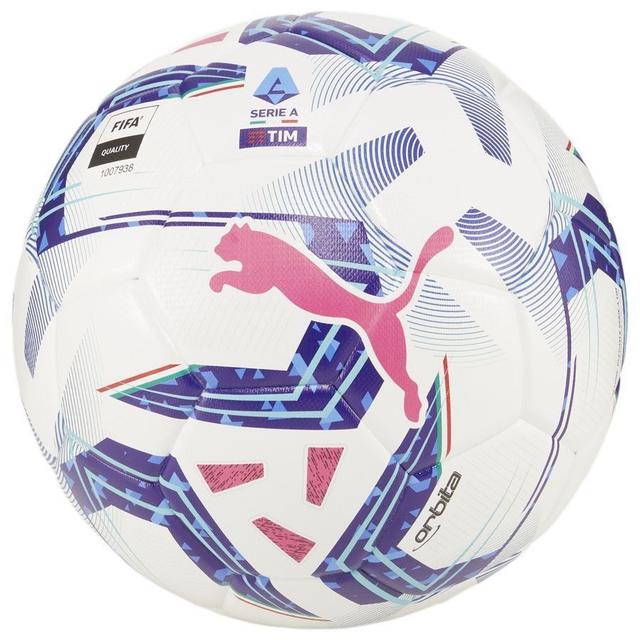 PUMA Football Serie A Orbita Replica - White/blue Glimmer/sunset Glow, size Ball SZ. 5 on Productcaster.