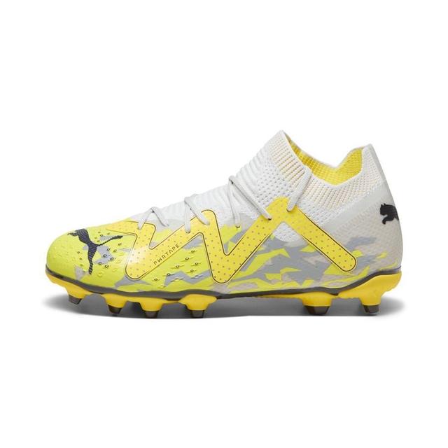 PUMA Future Pro Fg/ag Voltage - Sedate Gray/asphalt/yellow Blaze Kids, size 29 on Productcaster.