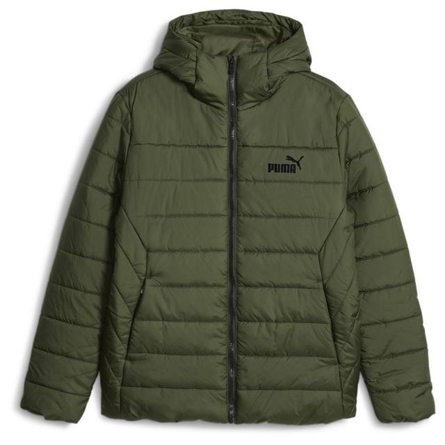 PUMA Winter Jacket Essentials Padded - Green/PUMA Black, size X-Large on Productcaster.