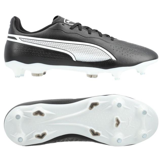 PUMA King Match Sg Breakthrough - Sort/hvit - ['Gress (Fg)', 'Kunstgress (Ag)'], størrelse 43 on Productcaster.