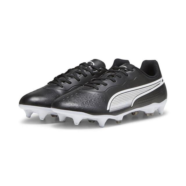 PUMA King Match Sg Breakthrough - Black/white, size 42½ on Productcaster.