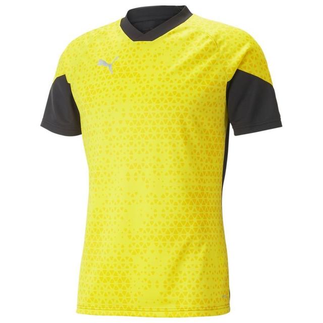 Teamcup Training Jersey Cyber Yellow-black - , size X-Large on Productcaster.