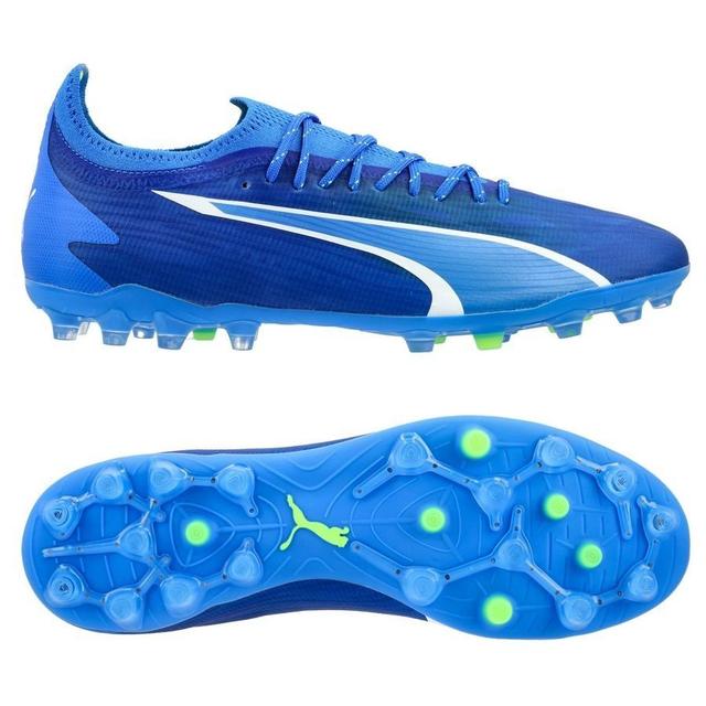 PUMA Ultra Ultimate Mg Gear Up - Ultra Blue/white/pro Green, size 40 on Productcaster.