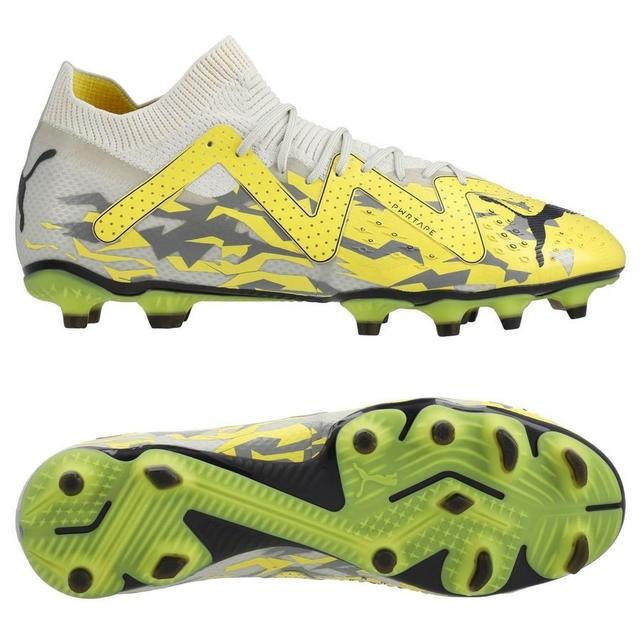 PUMA Future Pro Fg/ag Voltage - Sedate Gray/asphalt/yellow Blaze, size 46½ on Productcaster.