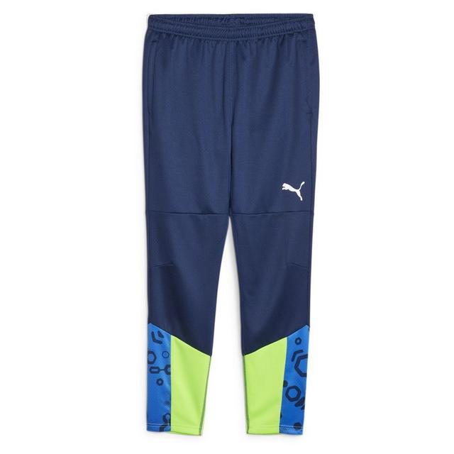 PUMA Training Trousers Individualcup Gear Up - Persian Blue/pro Green, size Large on Productcaster.