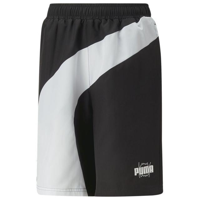 Basketball Clyde Shorts B Black - PUMA, størrelse ['M/152 cm'] on Productcaster.