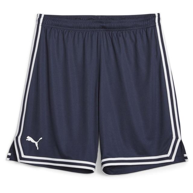 PUMA Basketball Shorts Hoops Team Game - PUMA Navy, size Large on Productcaster.