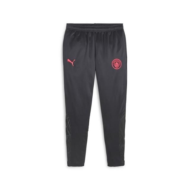 Manchester City Training Trousers Pre Match - Dark Navy/sunset Glow - , size Medium on Productcaster.