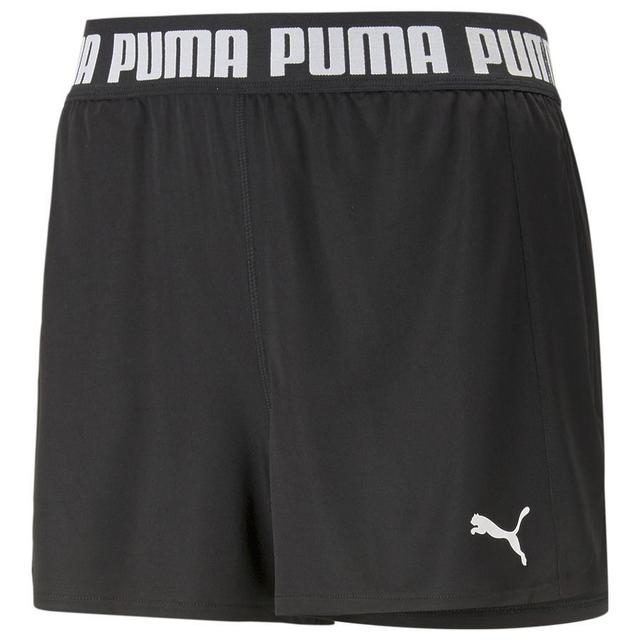 PUMA Shorts Train All Day Knit - PUMA Black Women, size Small on Productcaster.