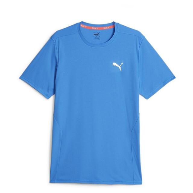 PUMA Running T-shirt Run Favorite - Ultra Blue, size Small on Productcaster.