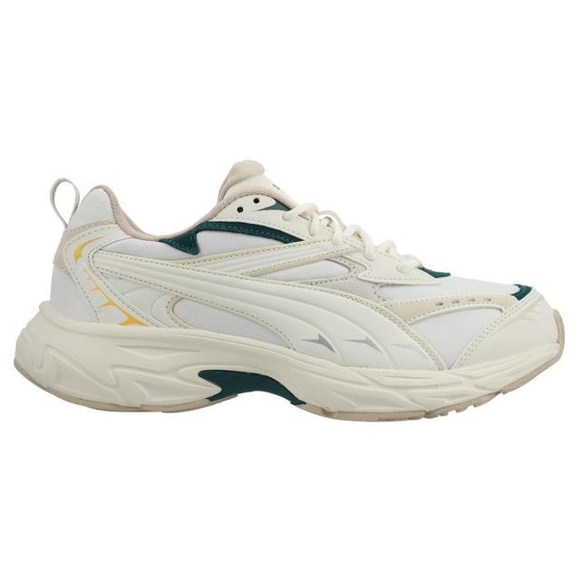 PUMA Sneaker Morphic Varsity - White/malachite, size 40½ on Productcaster.