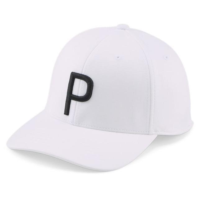 P Cap White Glow-black - PUMA, size One Size on Productcaster.