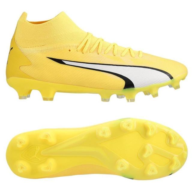 PUMA Ultra Pro Fg/ag Voltage - Yellow Blaze/white/black, size 46½ on Productcaster.