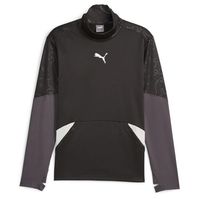 PUMA Training Shirt Individualwinterized - Black/grey, size XX-Large on Productcaster.