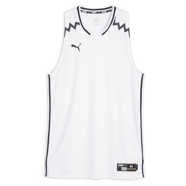 Hoops Team Game Jersey PUMA White, size XX-Large on Productcaster.