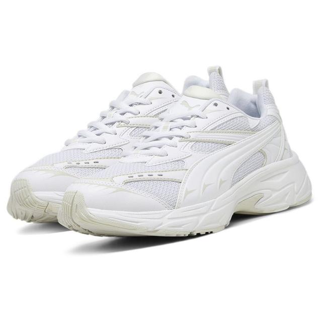 PUMA Chaussures Morphic Base - Blanc/gris, pointure 42½ on Productcaster.