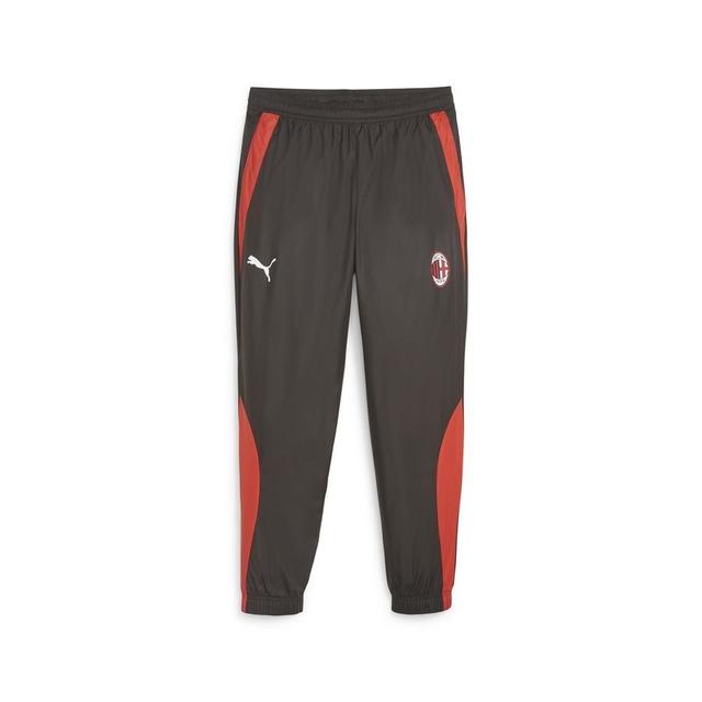 Milan Training Trousers Pre Match Woven - Black/red - , size X-Large on Productcaster.