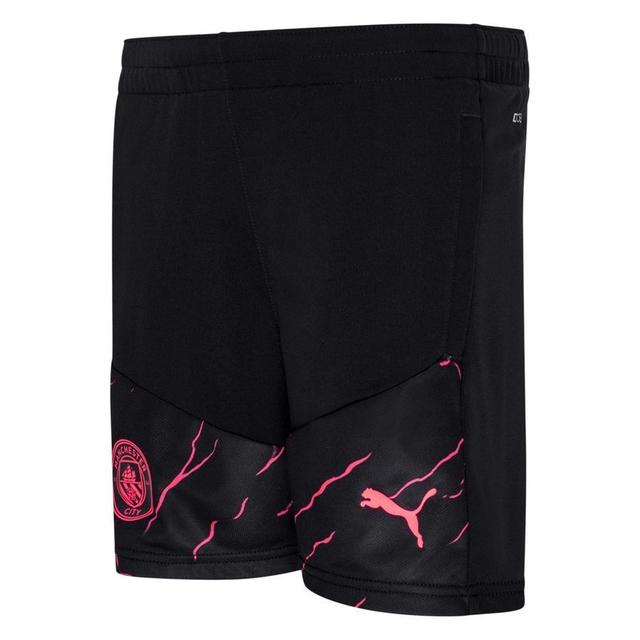 Manchester City Training Shorts - Dark Navy/sunset Glow Kids - PUMA, size XL/176 cm on Productcaster.