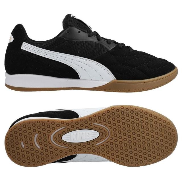 PUMA King Top It - Black/white/PUMA Gold, size 46 on Productcaster.