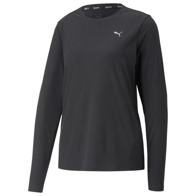 Run Favorite Ls Tee W PUMA Black, size Medium on Productcaster.