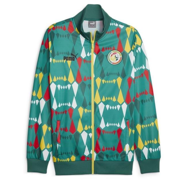 Senegal Track Jacket Ftblculture Africa Cup Of Nations 2023 - Pepper Green - , size X-Small on Productcaster.