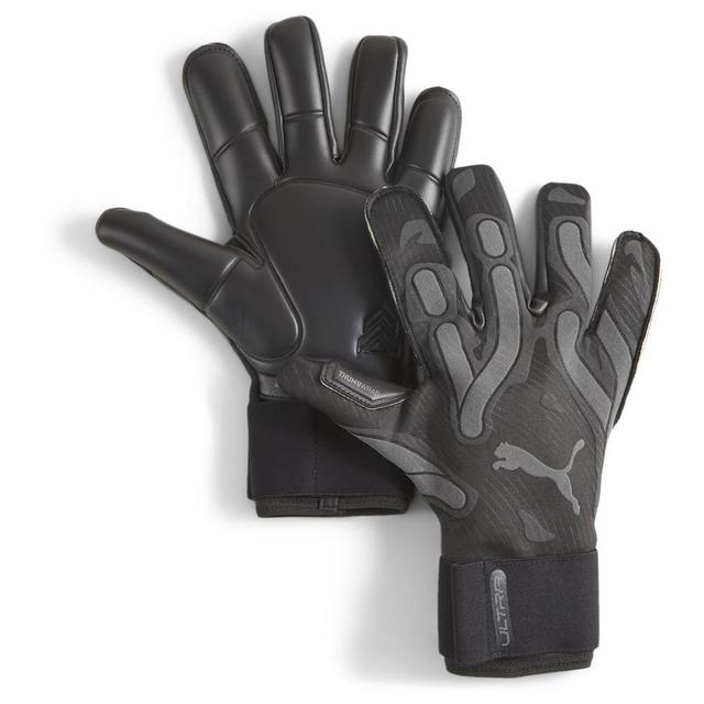 PUMA Goalkeeper Gloves Ultra Ultimate Hybrid Eclipse - Black/asphalt, size 9 on Productcaster.