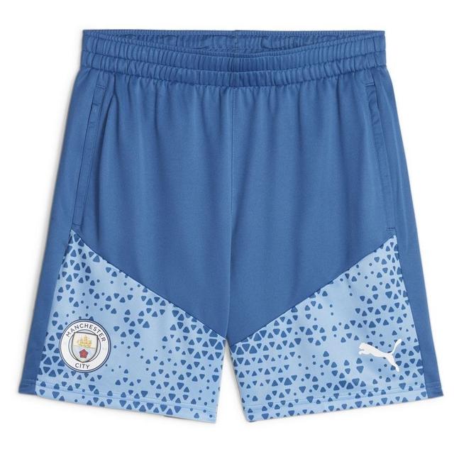 Manchester City Training Shorts - Blue - , size X-Large on Productcaster.