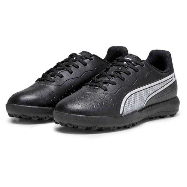 PUMA King Match Tt Breakthrough - Black/white Kids, size 37 on Productcaster.