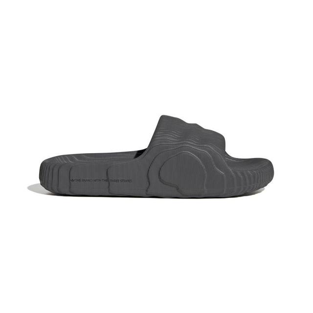 adidas Originals Slide Adilette 22 - Grey Five/core Black, size 46 on Productcaster.