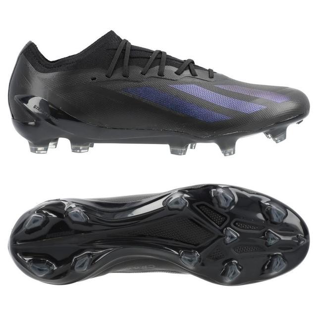 adidas X Crazyfast .1 Fg Nightstrike - Core Black - Grass (Fg), size 48 on Productcaster.