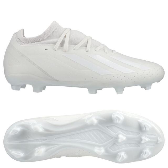 adidas X Crazyfast .3 Fg Pearlized - Footwear White, size 46⅔ on Productcaster.