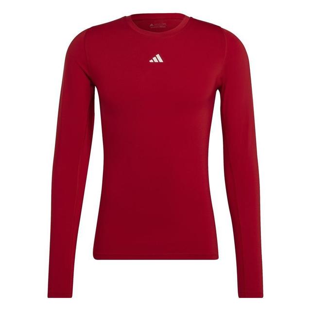 adidas Baselayer Aeroready Techfit - Team Power Red/white, size X-Large on Productcaster.