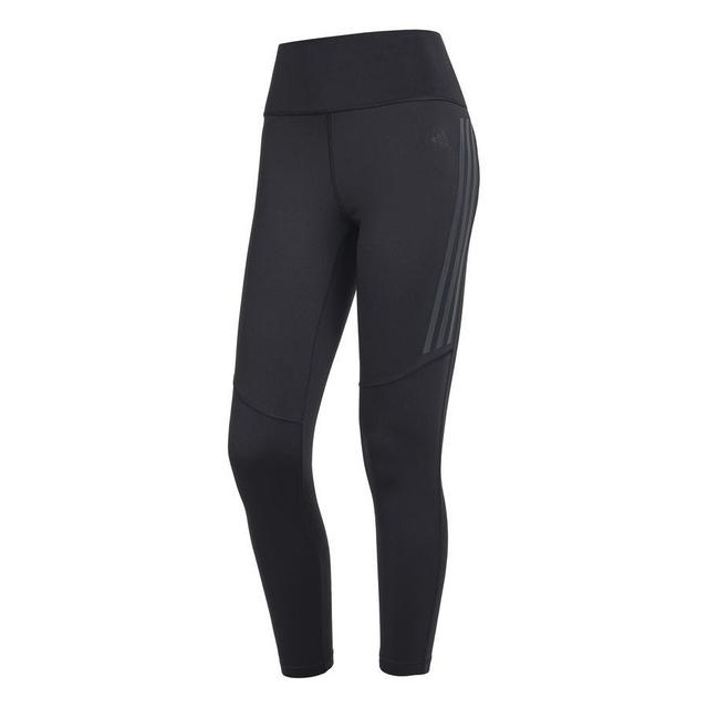 adidas Hardlooplegging Dailyrun 3-stripes 7/8 - Zwart Dames, maat Small on Productcaster.