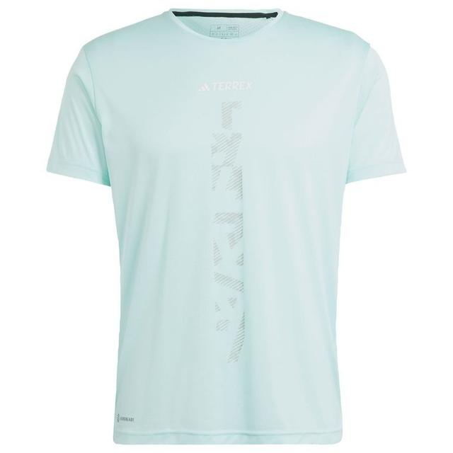 adidas Running T-shirt Terrex Agravic - Blue, size X-Large on Productcaster.