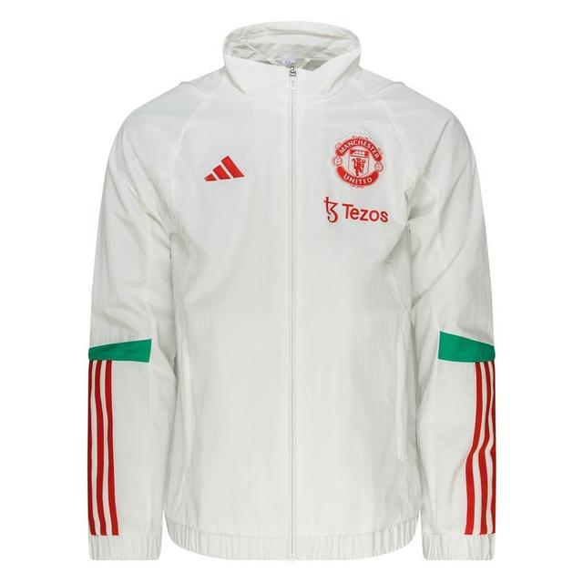 Manchester United Trainingsjas Presentation Tiro 23 - Wit - adidas, maat XX-Large on Productcaster.