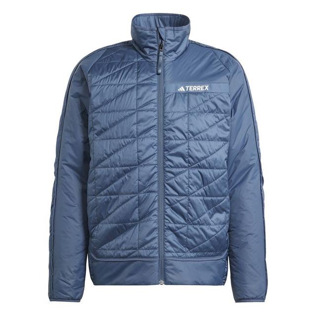 adidas Jacket Terrex Multi Insulation - Blue, size Large on Productcaster.