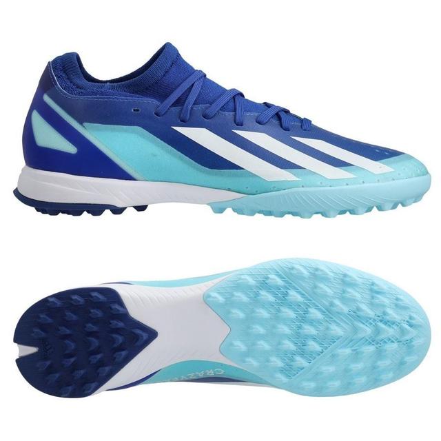 adidas X Crazyfast .3 TF Marinerush - Blå/Hvid/Rød - Turf (TF), størrelse 42⅔ on Productcaster.