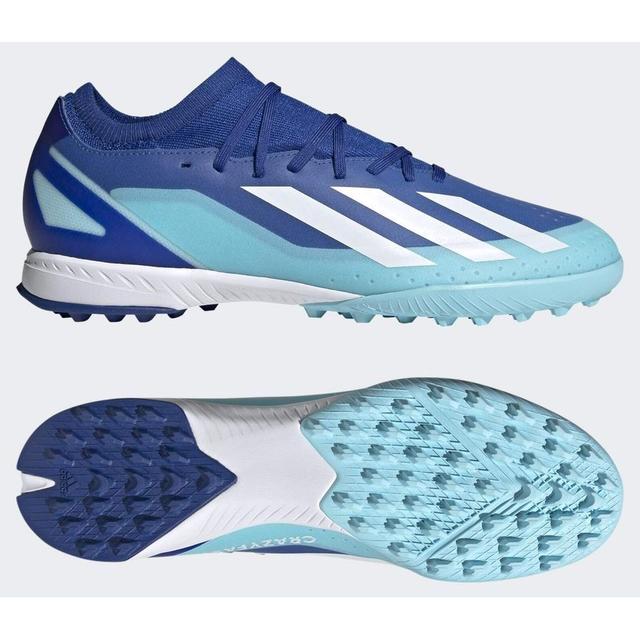 adidas X Crazyfast .3 Tf Marinerush - Blauw/wit/rood - Turf (Tf), maat 46 on Productcaster.