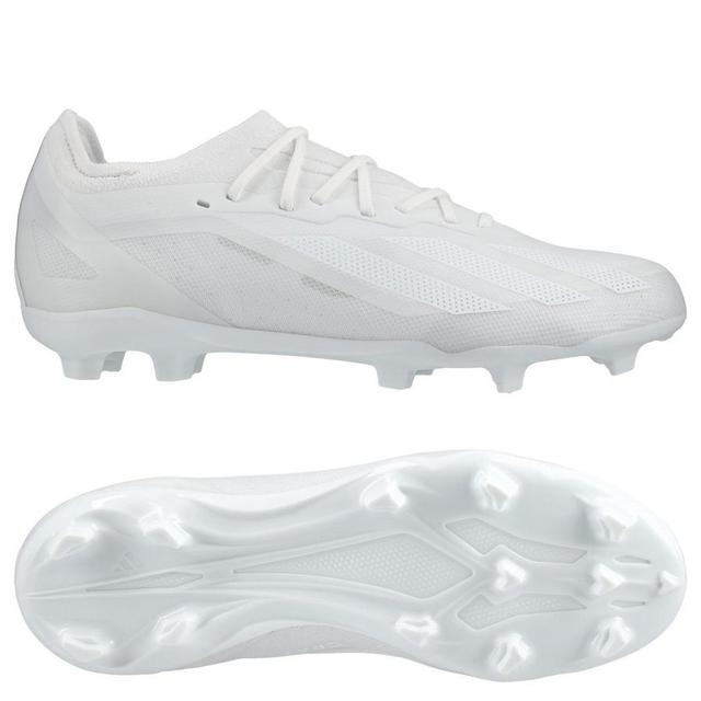 adidas X Crazyfast .1 Fg Pearlized - Footwear White Kids, size 35½ on Productcaster.